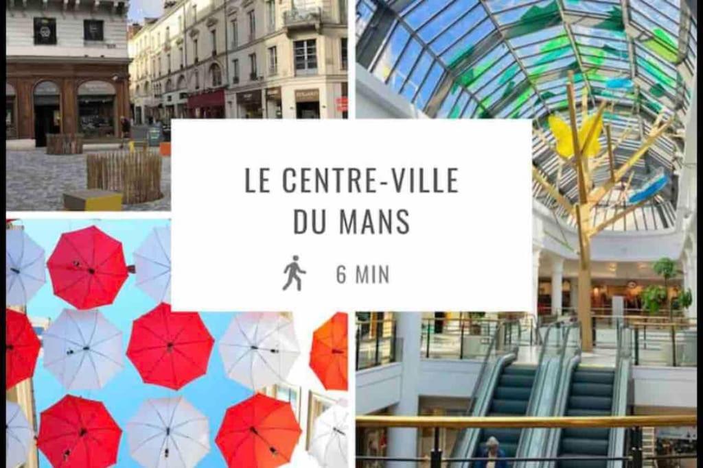 Appartements De Standing Centre Ville, Gare, Jardin,Terrasse Le Mans Ngoại thất bức ảnh